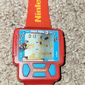 Nintendo Super Mario 3 Electronic Game Watch Nelsonic Berger 1990 *WORKING*