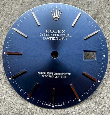 #2020 ORIGINAL ROLEX DATEJUST BLAU ZIFFERBLATT DIAL 16234 16200 16014 16000 DIAL