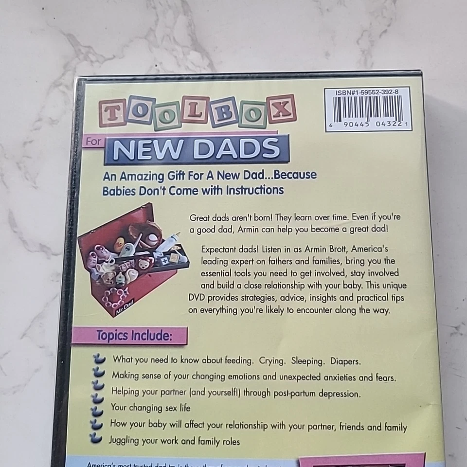 Toolbox For New Dads NEW DVD 2007 Guide For Expectant Father, Armin Brott  - Image 3 of 4