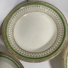 J and G Meakin desert bowls of rare Westminster pattern (4)