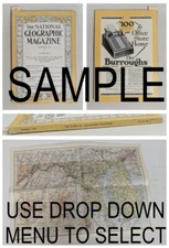 Antique 1909-1927 National Geographic Magazines ~ PICK & CHOOSE ~ COMBO DISCOUNT