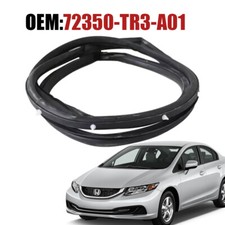 For Honda Civic Sedan 2012-2015 Door Weatherstrip Front Left Opening Seal Strip