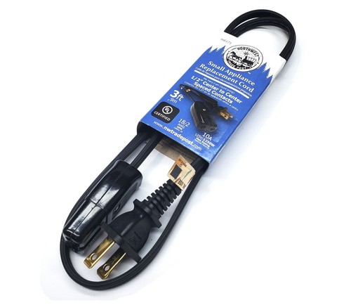 Replacement Power Cord for Vintage Royal Rochester Waffle Maker Iron 1/2" 2-Pins - Picture 29 of 44
