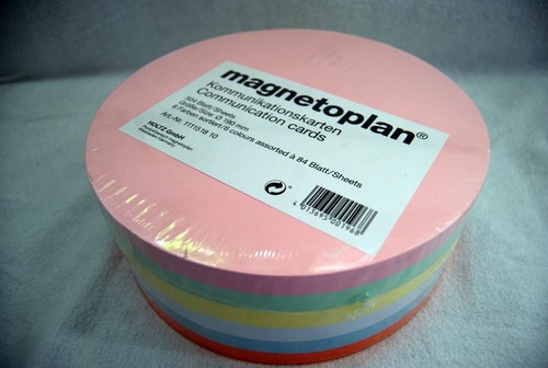 magnetoplan Kommunikationskarten, original verschweißt, verschied. Farben & Form - Bild 2 von 10
