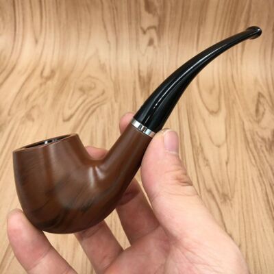Resin Metal Tobacco Pipe Detachable Cyclic Filter Portable Gift Set for Men