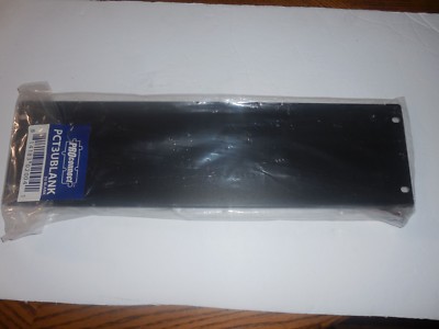 NEW PROCONNECT 3 U BLANK RACK METAL PANEL 19 INCHES - PCT3UBLANK