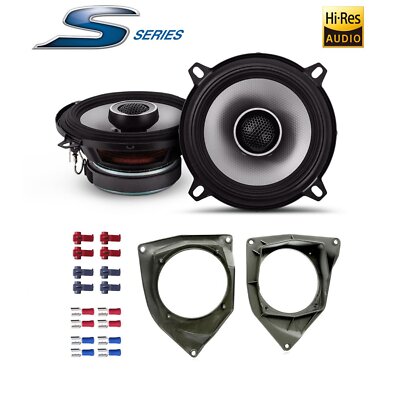 Alpine 13 cm 5-Zoll 2-Wege Koax Auto Lautsprecher für Citroen C3 Pluriel ab 2009