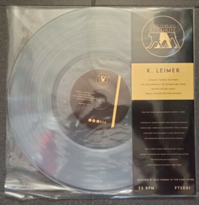 K.LEIMER/LIKE A VILLAIN LP US 2017 klares Vinyl HOLLAND ANDREWS elektronisch **NEU**