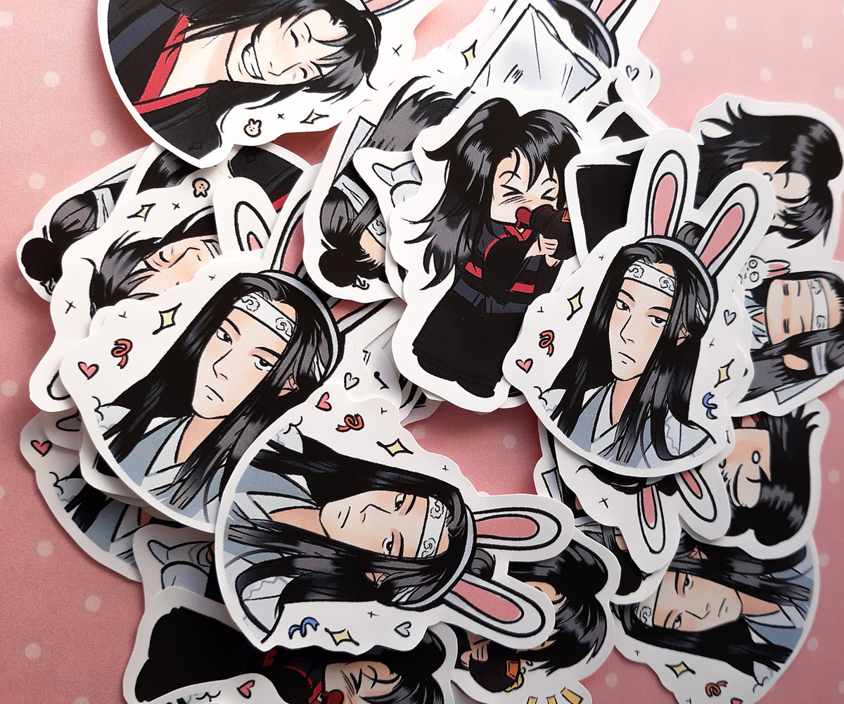 Mo Dao Zu Shi Stickers for Sale  Anime stickers, Kawaii stickers