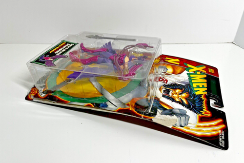 1996 Toybiz Marvel Comics X-Men Ninja Force Space Ninja Deathbird Figure NIOB! - Picture 6 of 6