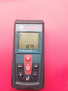 Bosch Glm 40 Meter Laser Distance Measure Standard Or Metric