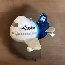 Alaska Airlines Airplane Plush By Daron