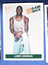 1991 Front Row Larry Flash Back Johnson #48 ROOKIE RC MVP HOF