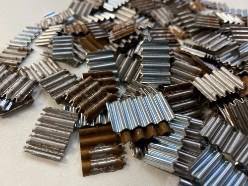 Mixed In The Pack Corrugated Saw Edge Fasteners Steel Nails 200g - Imagen 10 de 24