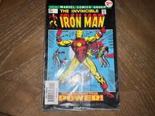 Marvel Comics Group The Invincible Iron Man 47 reprint in plastic