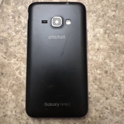 Samsung Galaxy Amp Prime 16GB Silver (Cricket) Smartphone