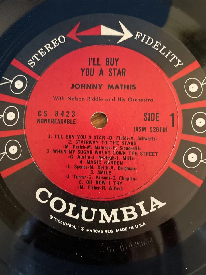 More Johnny's Greatest Hits Lp Fontana  I’ll Buy You A Star Columbia 6 Eye Logo - Image 4 of 4