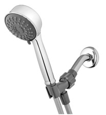 Waterpik 6-Mode Powerpulse Therapeutic Massage Showerhead Chrome XAU-643E NEW