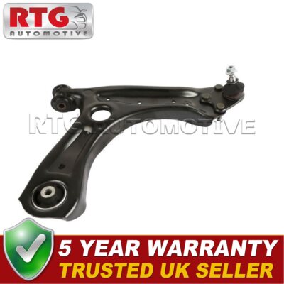 RTG Front Right Lower Track Control Arm Fits VW Polo Audi A1 Seat Ibiza