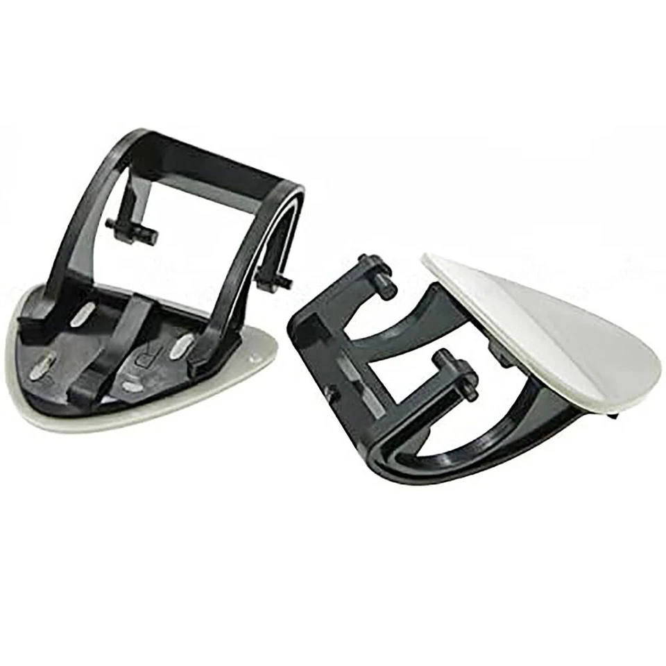 1 par de tampas de tampa de bico de arruela de farol dianteiro para Mercedes Benz E280 E320 3.0L - Imagem 3 de 4