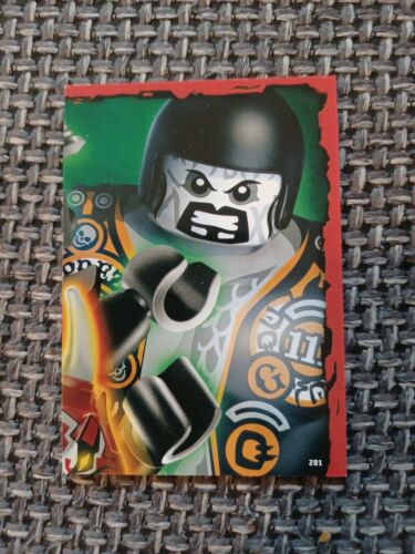 201 - Garmadon vs Ninja - Puzzlekarten Karte Lego Ninjago Serie 3 - Afbeelding 1 van 1