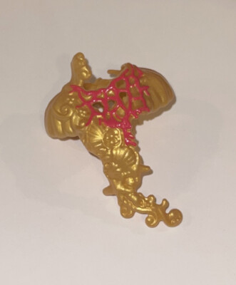 Ever After High Meeshell Mermaid Gold Coral Shoulder Piece