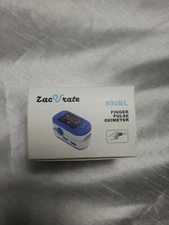 Zacurate 500BL Series Fingertip Pulse Oximeter Blood Oxygen Monitor SpO2 Meter