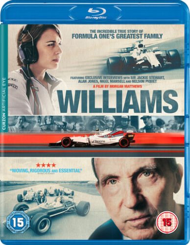 Williams (Blu-ray) Frank Williams Claire Williams Nigel Mansell Jackie Stewart - Imagen 1 de 1