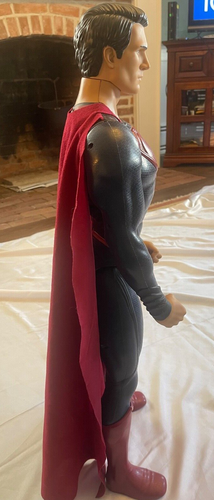 JAKKS PACIFIC 31" Tall Large Superman Action Figure Super Hero Man Of Steel - Picture 2 of 11