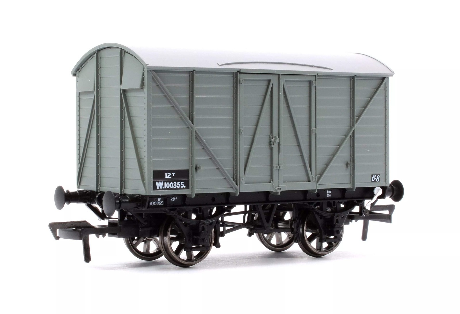 Rapido Trains 944023 OO Gauge Mink Wagon Diagram V16 – Van BR No.W100355