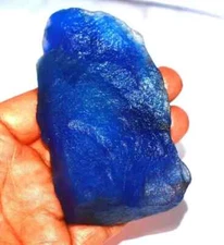 Big Sale Natural African Blue Tanzanite Raw Uncut Rough 700 Ct Loose Gems Dyed 