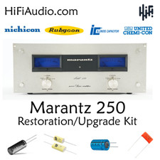 Marantz 250 amp amplifier rebuild restoration recap upgrade kit repair