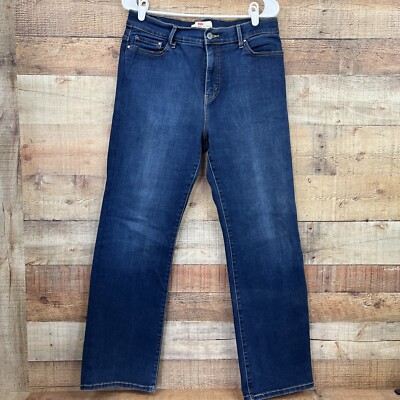 Levi's 512 Perfectly Slimming Boot Cut Jeans Women's Size 14S/C  Denim 37x29 PRM