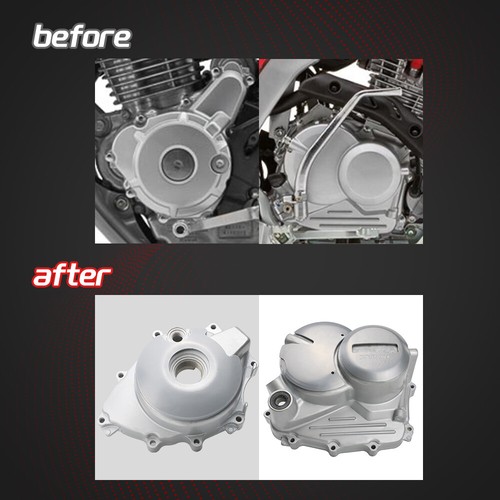 Motorcycle Clutch Ignition Engine Case Guard Fit For Honda CRF125F 2014-2025 - Picture 3 of 14