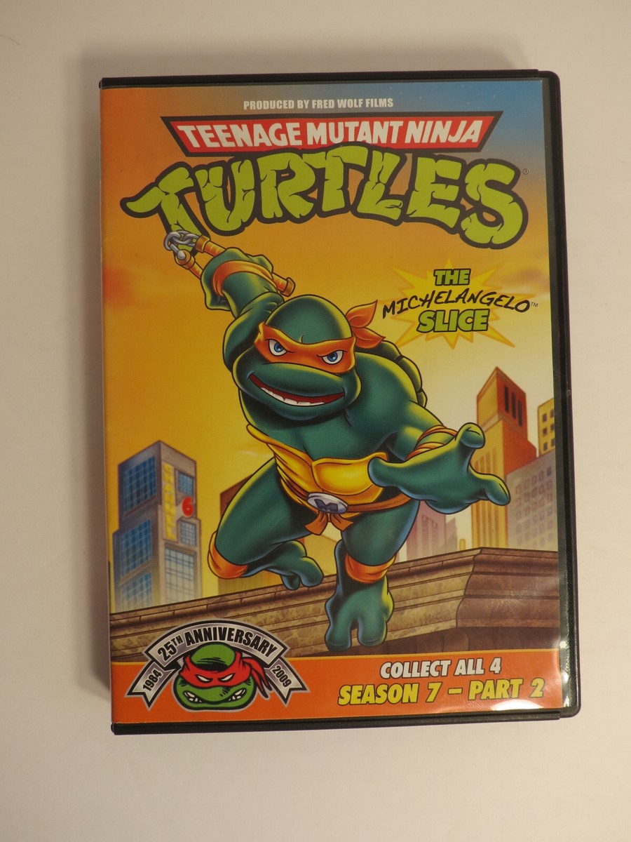 TMNT DVD Teenage Mutant Ninja Turtles Season 7 Part 1 2 3