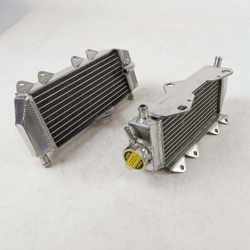 Radiador todo aluminio compatible con Yamaha YZ125 2005-2022 / 2020-2022 Yamaha YZ125X Foto 2 de 4