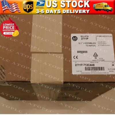 New Allen-Bradley 2711P-T12C4A8 PanelView Plus 6 1250 Touch Color 12.1''