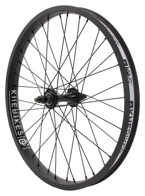 KHE MVP DD BMX Vorderrad 20 Zoll 10mm Schwarz CNC Nabe Street - Bild 1 von 4