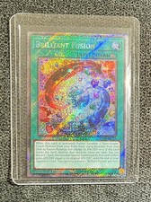YUGIOH: Brilliant Fusion RAO4-EN254 Quarter Century Secret Rare 1st Edition
