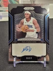 PAOLO BANCHERO PENMANSHIP Signature PANINI PRIZM 2024-25 SIGNED CARD CLEAN AUTO