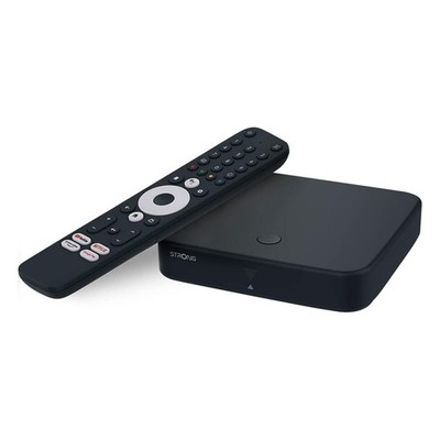 STRONG SRT420 4K Streaming Box Android TV DVB-T2 LAN WLAN Google HDR10+ Dolby