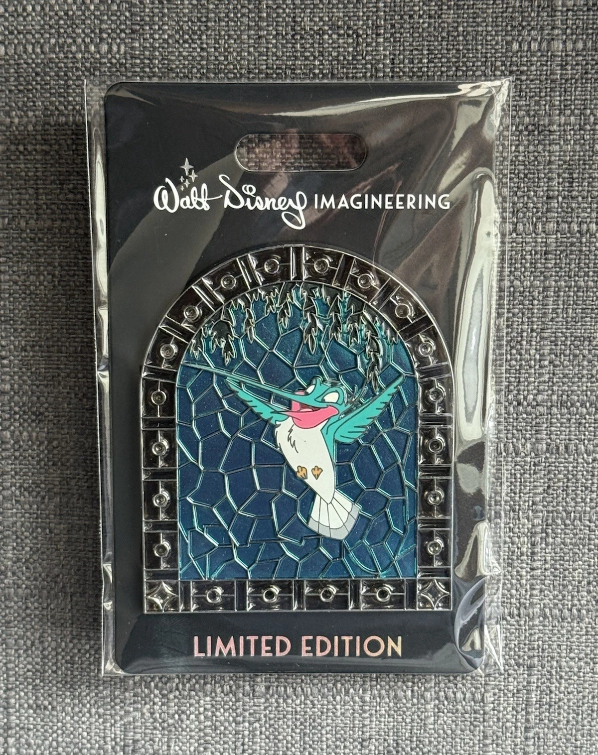 Disney WDI MOG D23 2022 Birds Stained Glass Pocahontas Flit LE 300 Pin