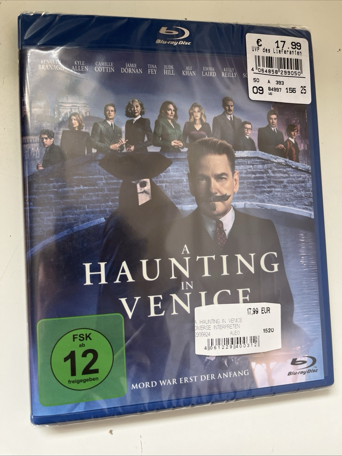 A Haunting in Venice Blu-ray 2023 German Import, English Language New Sealed 5