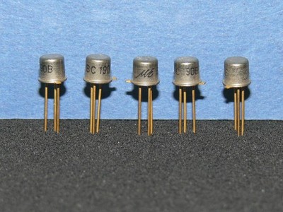 Micro Electronics BC190B Silizium NPN Transistor vergoldet TO18 Set mit 5 Stück