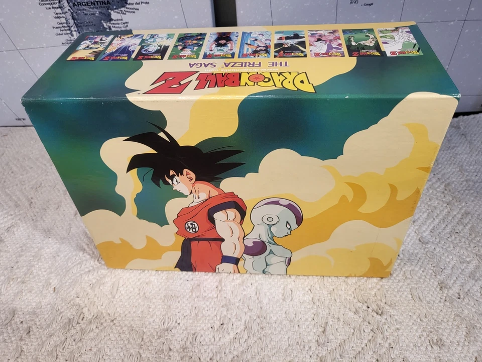 Dragon Ball Z The Frieza Saga Uncut VHS 10 Tapes Box Set Complete - Image 4 of 4