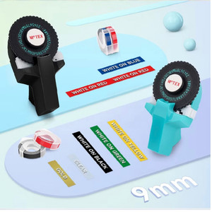 3D MoTEX Imprimante de fabricant d'étiquettes DIY Sticker manuel d'emboutissage en plastique Pvc 9mm
