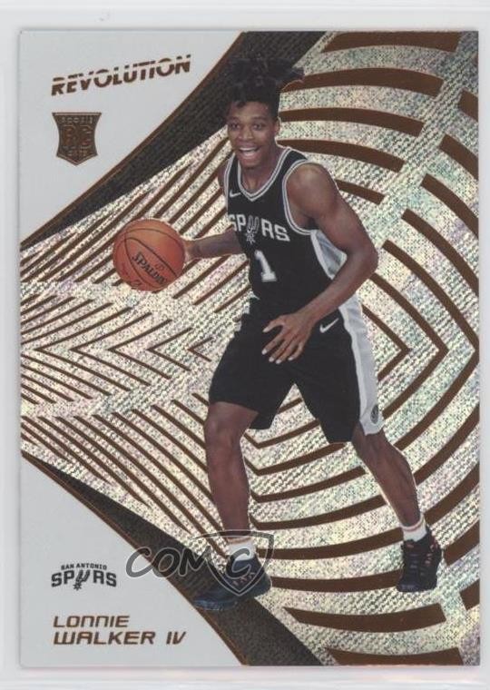2018-19 Panini Revolution Lonnie Walker IV #125 pn7