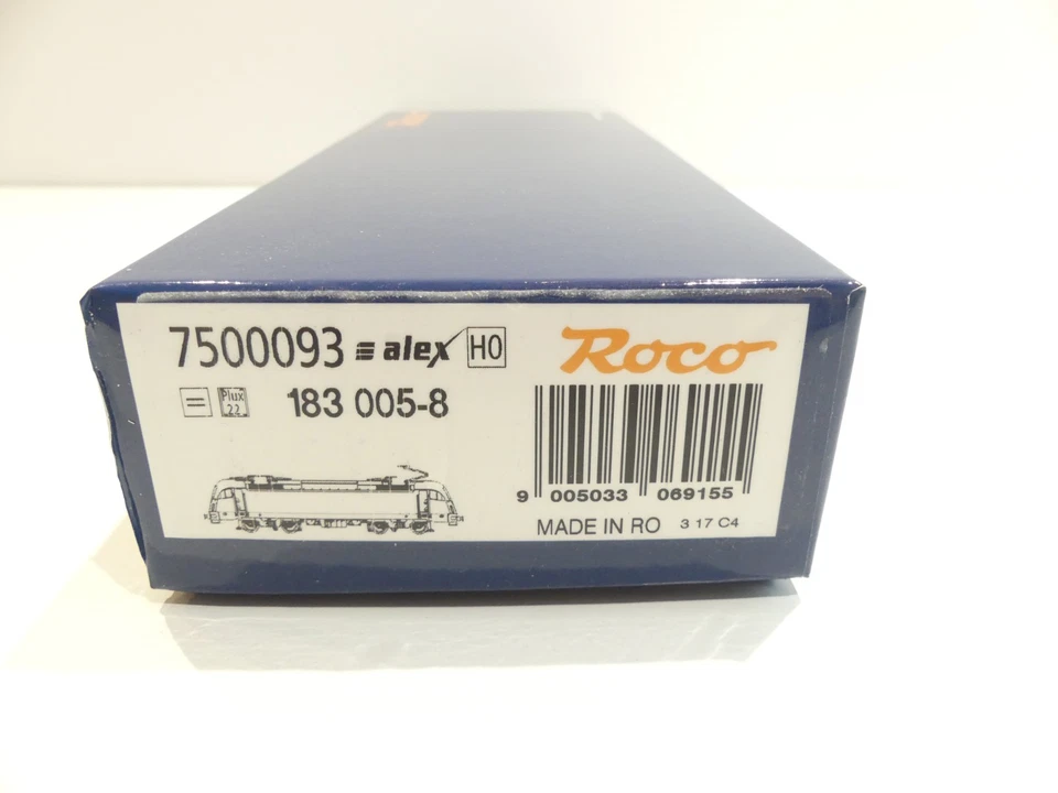 Roco H0 7500093 E-Lok Taurus BR 183 005-8 alex (a) DSS PluX22 in OVP V3917 - Bild 2 von 4