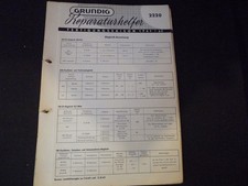 Manuale di servizio originale schema elettrico Grundig 2220