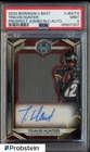 2023 Bowman U Best Travis Hunter RC Rookie Jumbo Patch AUTO PSA 9 MINT